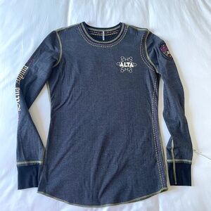 ALP N ROCK LONG SLEEVE TOP